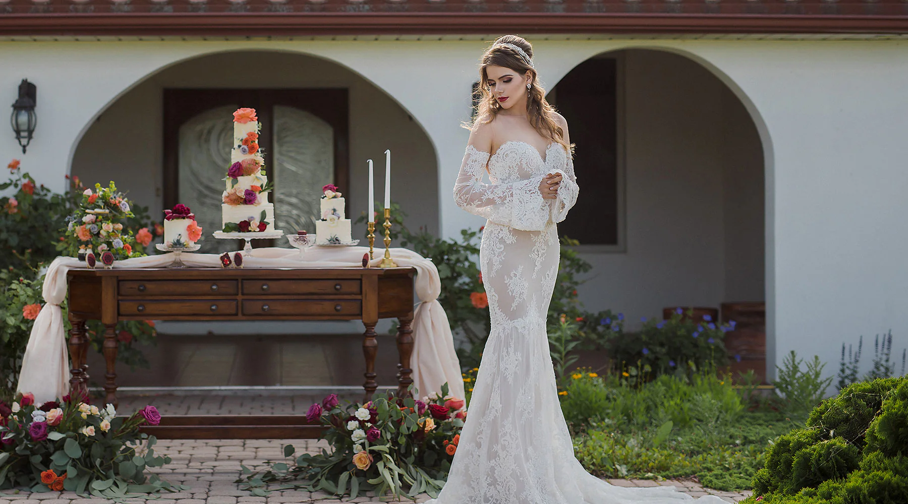 spanish style wedding dress