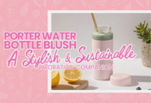 Porter Water Bottle Blush