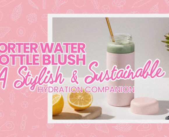 Porter Water Bottle Blush