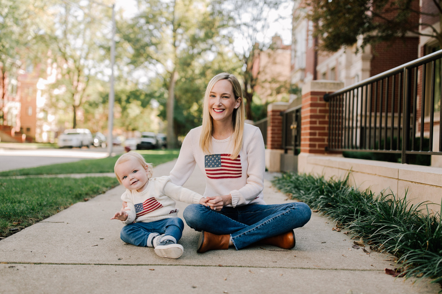 american flag sweater