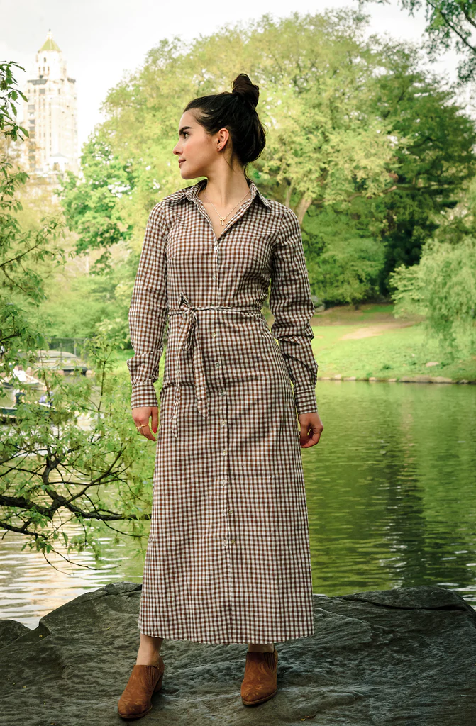 How do you pick the right size for a gingham dress?