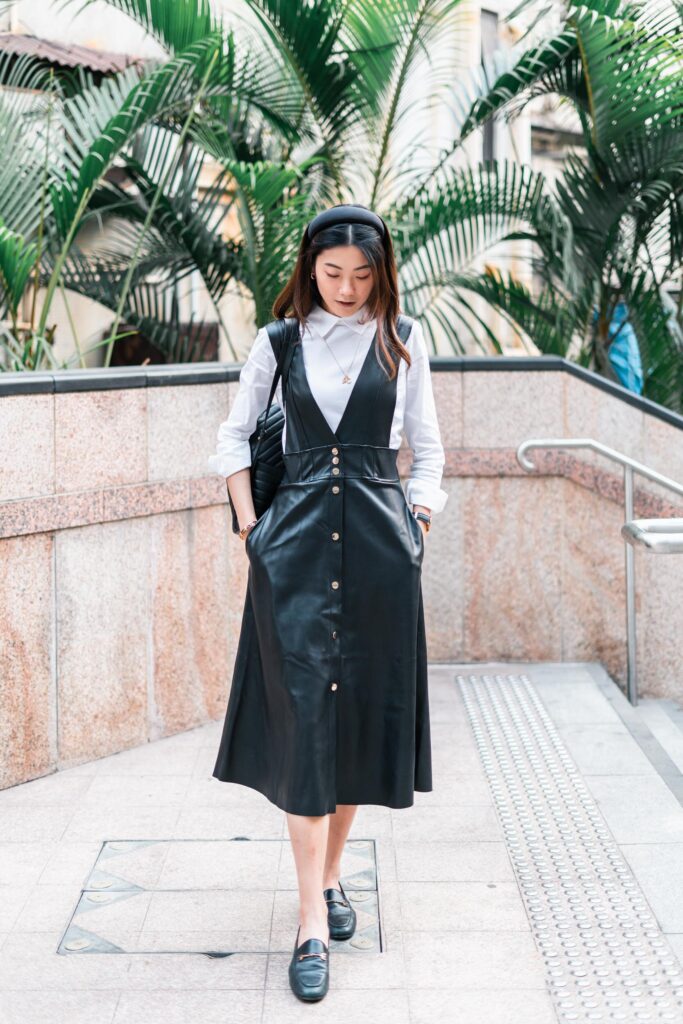 How to Style a Pinafore Dress for Any Occasion