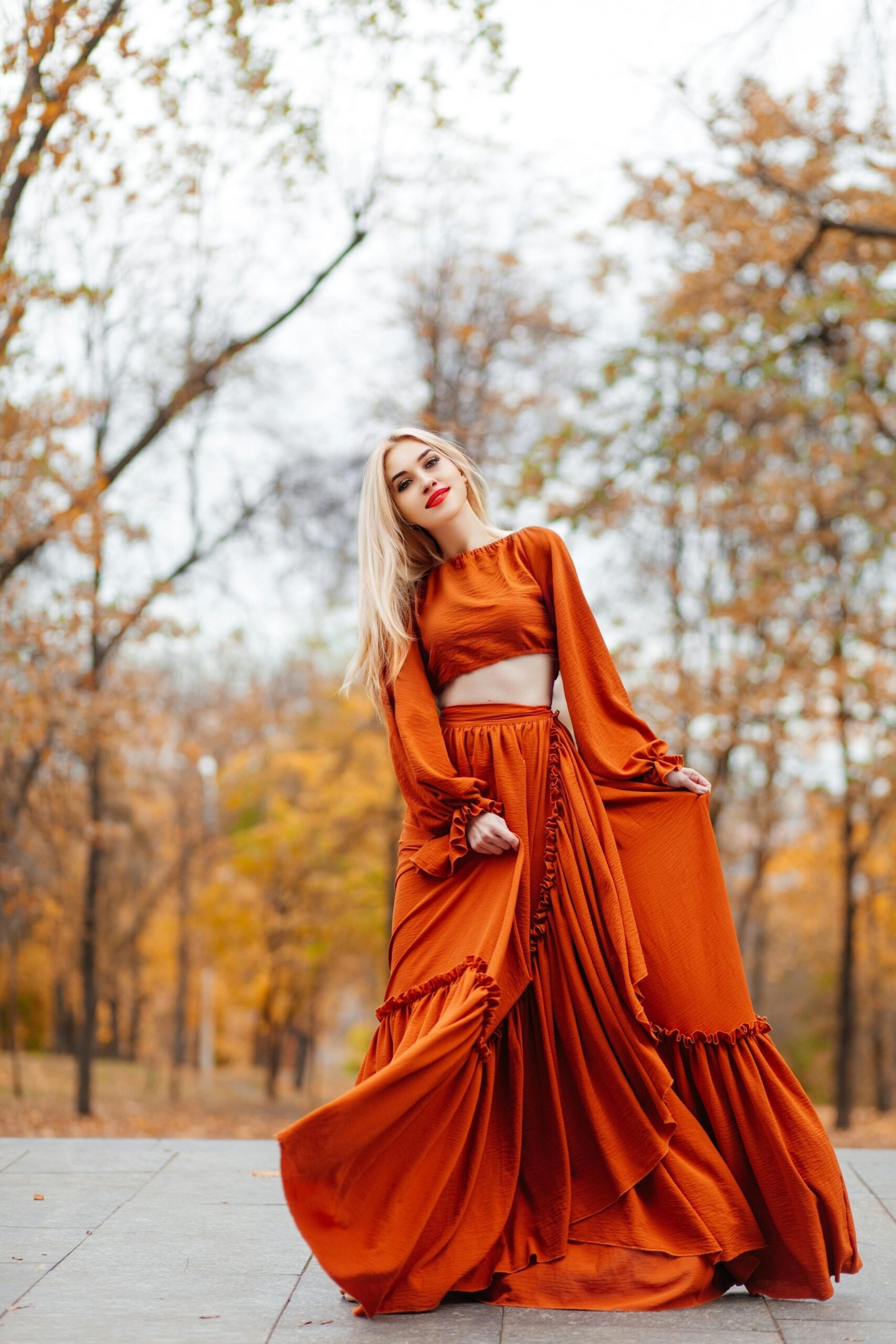 The Rise of the Orange Dress