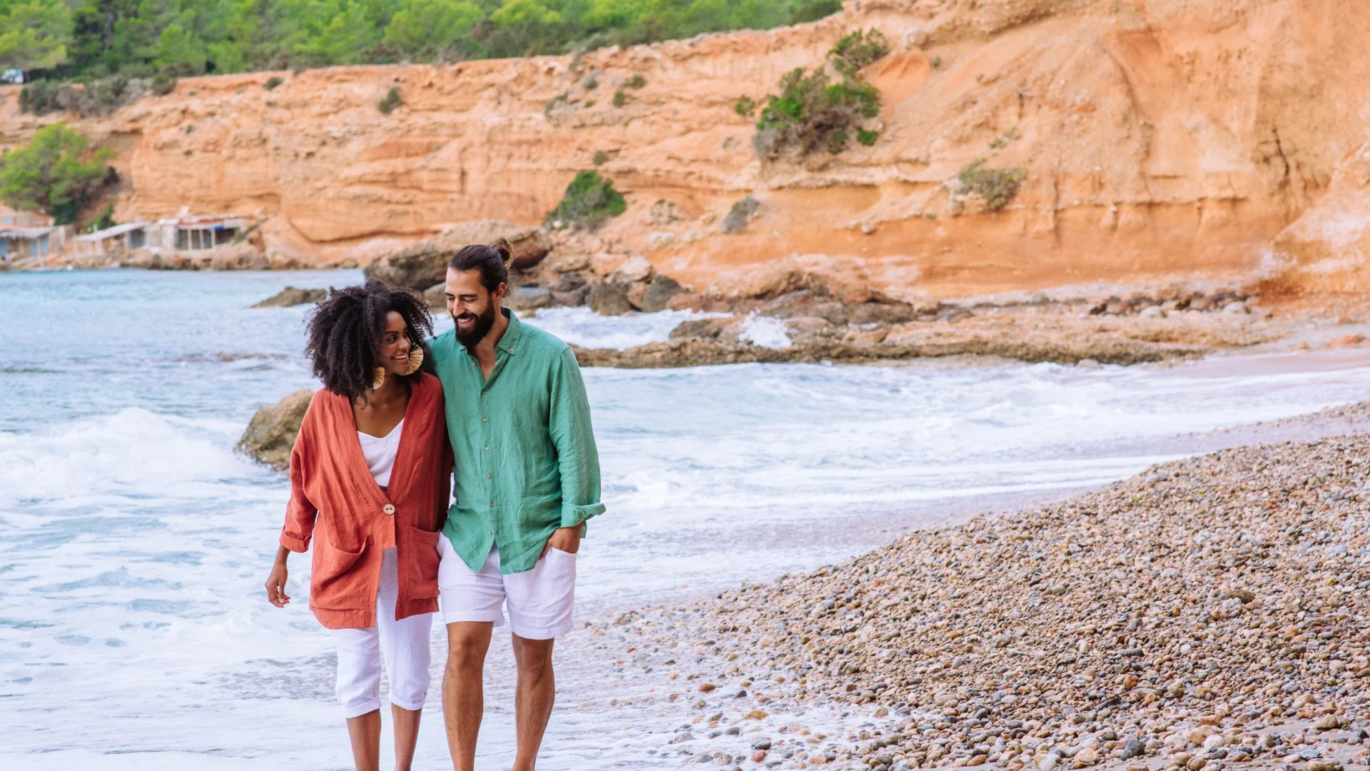 linen shorts