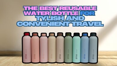 The Best Reusable Water Bottle for Stylish and Convenient Travel image