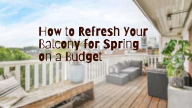 Refresh your Balcony